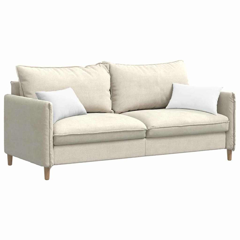 ギャラリービューアに画像をロードする, Vidaxl sofa kussens 2 pcs wit 50 x 30 cm stof