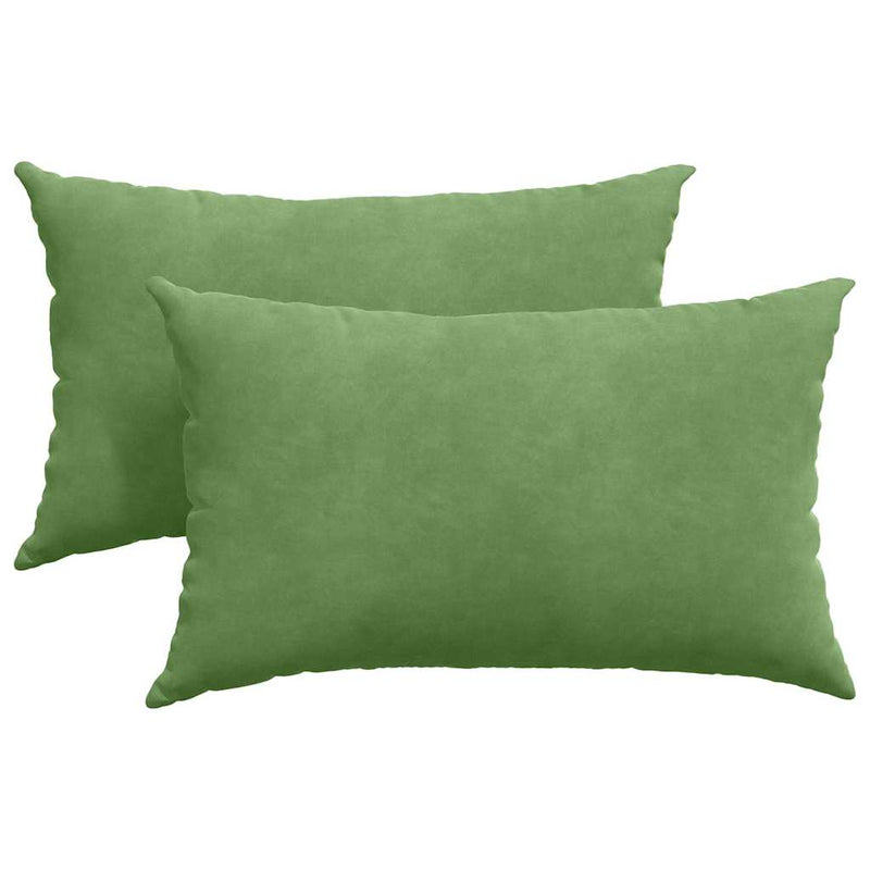 ギャラリービューアに画像をロードする, Vidaxl sofa kussens 2 stuks lichtgroen 50 x 30 cm cordstof