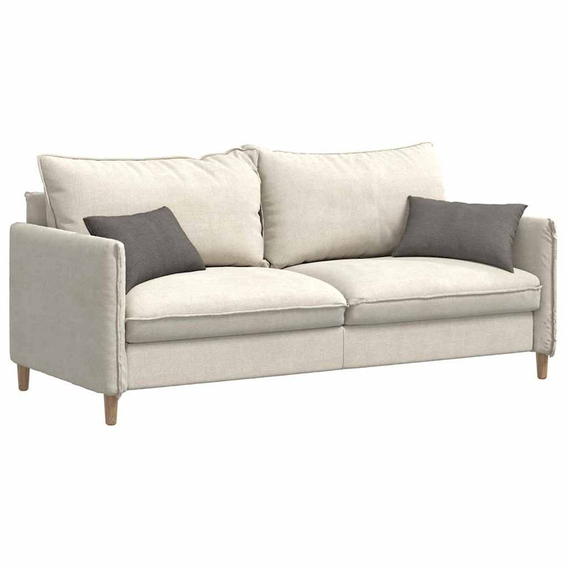 ギャラリービューアに画像をロードする, Vidaxl sofa kussens 2 stuks lichtgrijs 50 x 30 cm cordstof