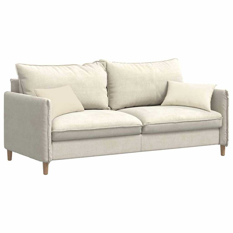 ギャラリービューアに画像をロードする, Vidaxl sofa kussens 2 stuks crème 50 x 30 cm cordstof