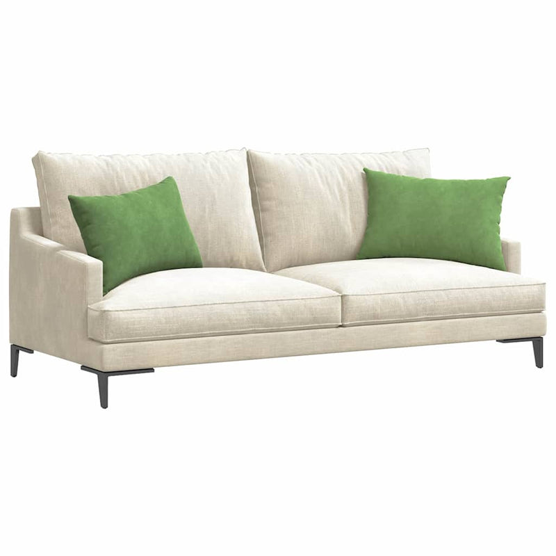Chargez l'image dans la visionneuse de la galerie, Vidaxl sofa kussens 2 stuks lichtgroen 60 x 40 cm cordstof
