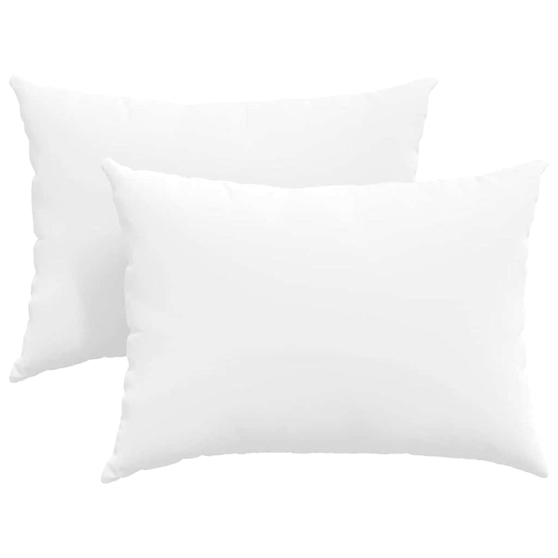 Afbeelding laden in galerijviewer, Vidaxl sofa kussens 2 pcs wit 70 x 50 cm stof