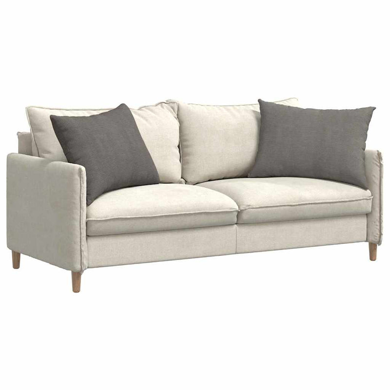 Afbeelding laden in galerijviewer, Vidaxl sofa kussens 2 stuks lichtgrijs 70 x 50 cm cordstof