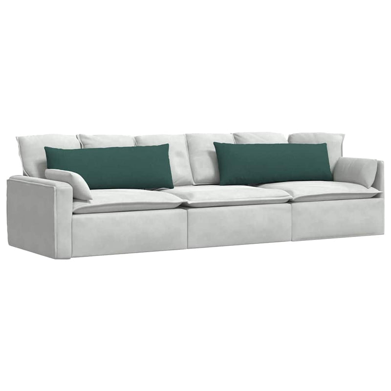 Chargez l'image dans la visionneuse de la galerie, Vidaxl sofa kussens 2 pcs donkergroen 120 x 40 cm stof