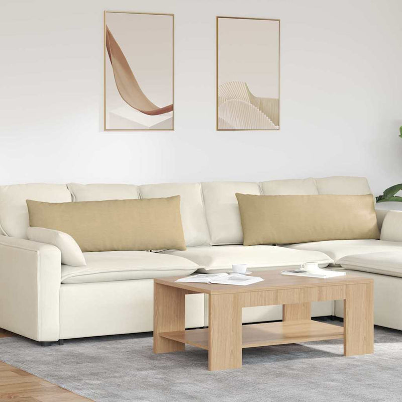 ギャラリービューアに画像をロードする, Vidaxl sofa kussens 2 stuks grijs groen 120 x 40 cm cordstof