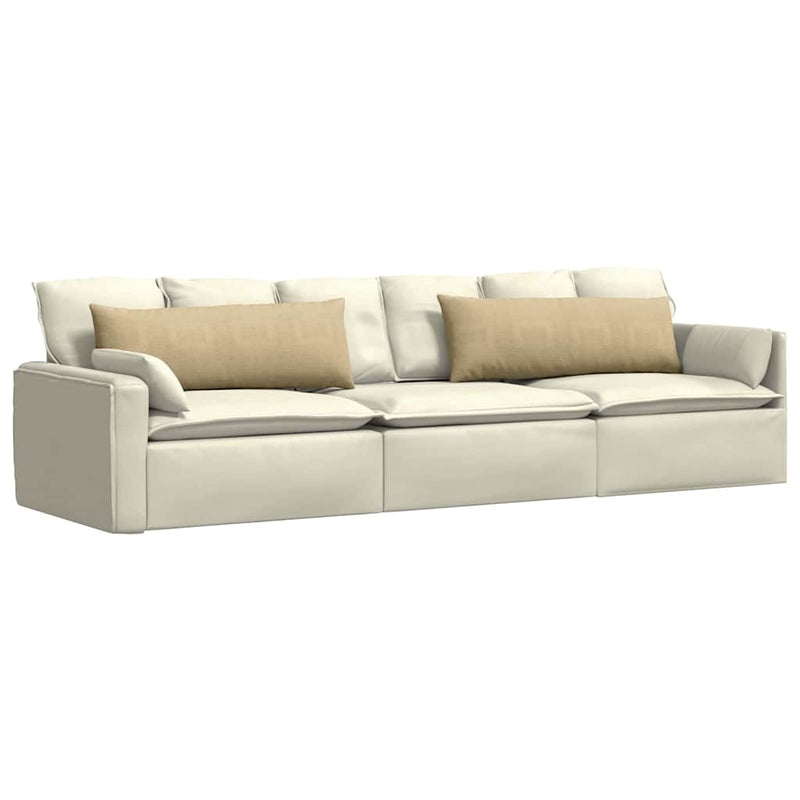 ギャラリービューアに画像をロードする, Vidaxl sofa kussens 2 stuks grijs groen 120 x 40 cm cordstof