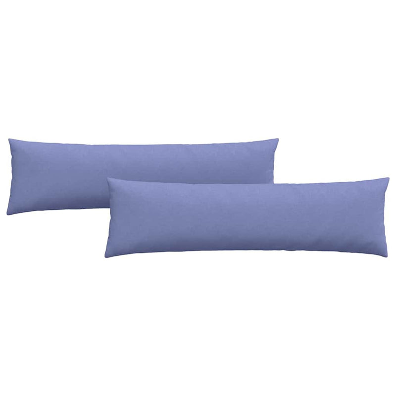 Chargez l'image dans la visionneuse de la galerie, Vidaxl sofa kussens 2 pcs jeans blauw 145 x 40 cm stof