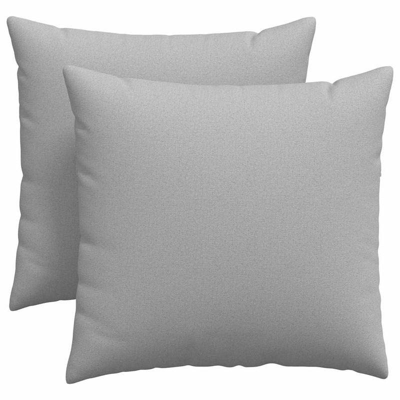 Chargez l'image dans la visionneuse de la galerie, Vidaxl sofa kussens 2 pcs wolkengrijs 45 x 45 cm stof
