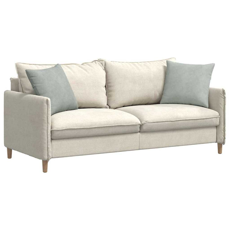 Afbeelding laden in galerijviewer, Vidaxl sofa kussens 2 stuks lichtgrijs 45 x 45 cm cordstof