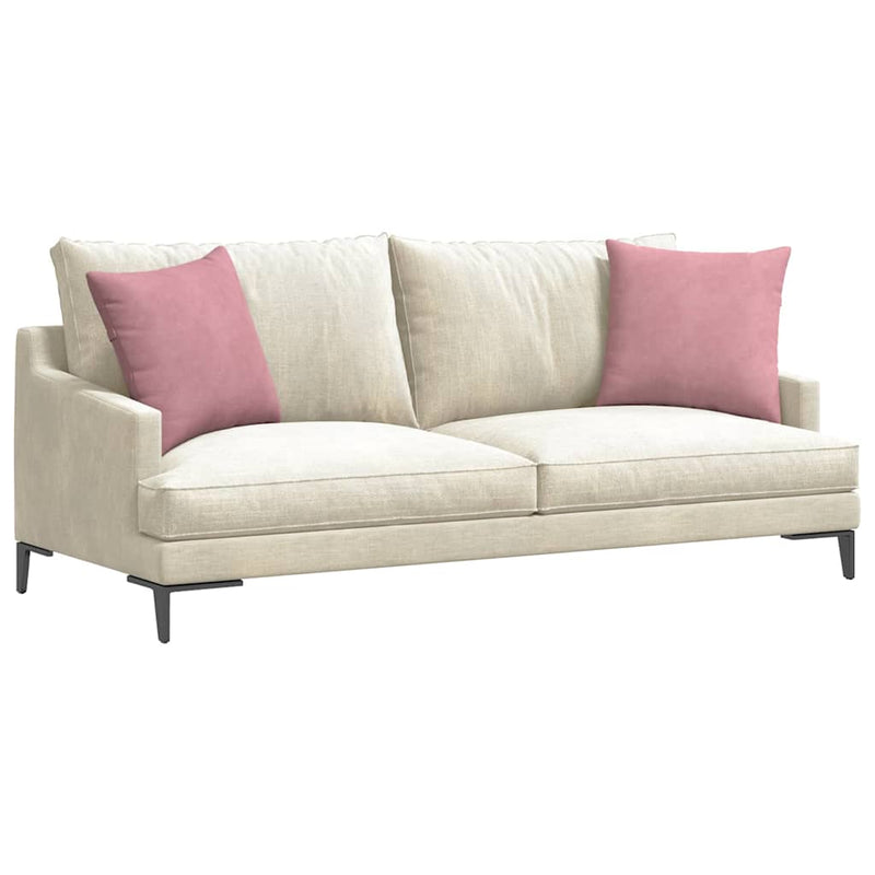 Chargez l'image dans la visionneuse de la galerie, Vidaxl sofa kussens 2 stuks roze 45 x 45 cm cordstof