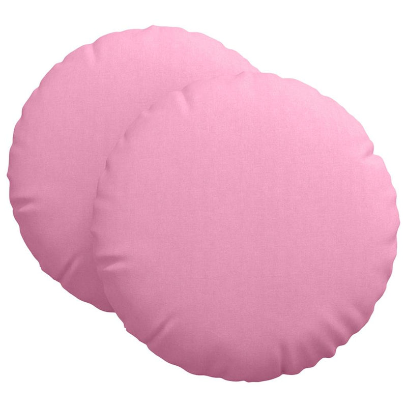 ギャラリービューアに画像をロードする, Vidaxl zitkussens 2 pcs roze ø80 x 29 cm stof