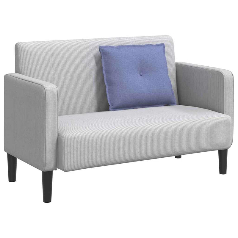 Afbeelding laden in galerijviewer, Vidaxl rugkussen jeans blauw 60 x 19 x 50 cm stof
