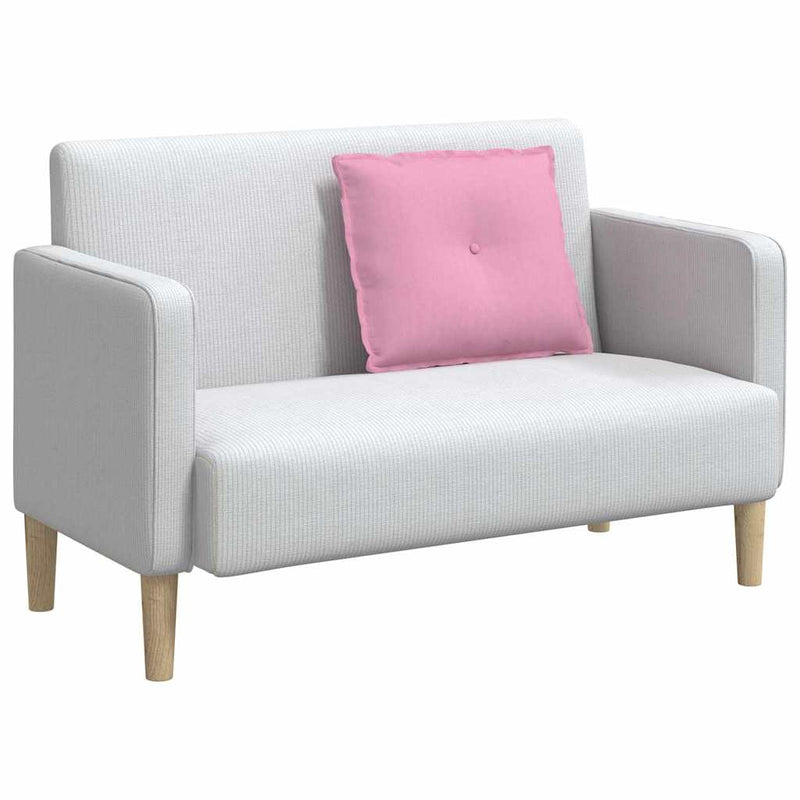 ギャラリービューアに画像をロードする, Vidaxl rugkussen roze 60 x 19 x 50 cm stof
