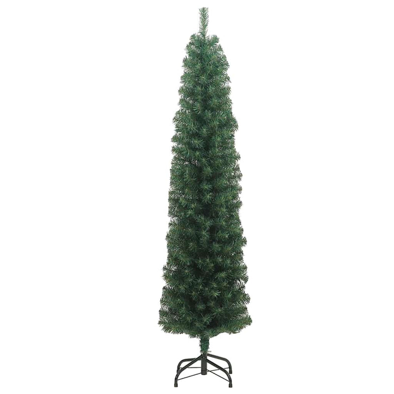 Afbeelding laden in galerijviewer, Vidaxl kunstkerstboom groen 180 cm pvc en staal en kunststof