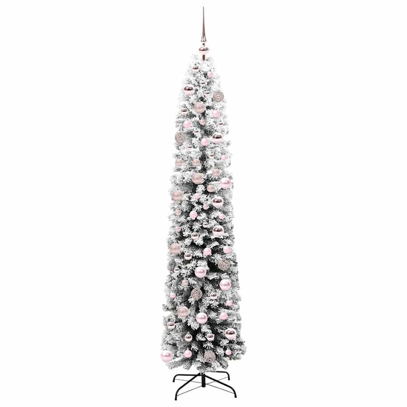 Afbeelding laden in galerijviewer, Vidaxl kunstkerstboom groen 180 cm pvc en staal en kunststof