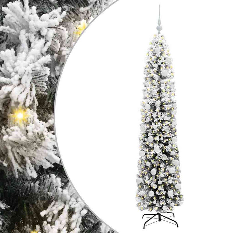 Afbeelding laden in galerijviewer, Vidaxl kunstkerstboom groen 180 cm pvc en staal en kunststof