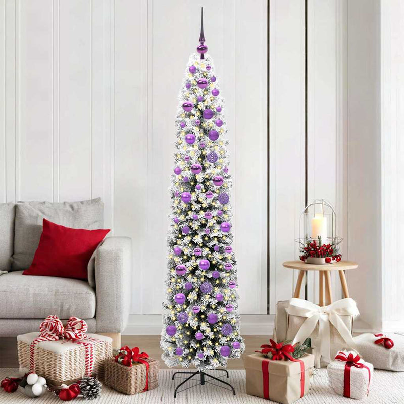 Afbeelding laden in galerijviewer, Vidaxl kunstkerstboom groen 180 cm pvc en staal en kunststof