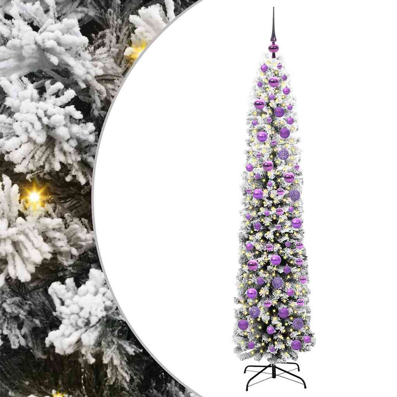 Afbeelding laden in galerijviewer, Vidaxl kunstkerstboom groen 180 cm pvc en staal en kunststof