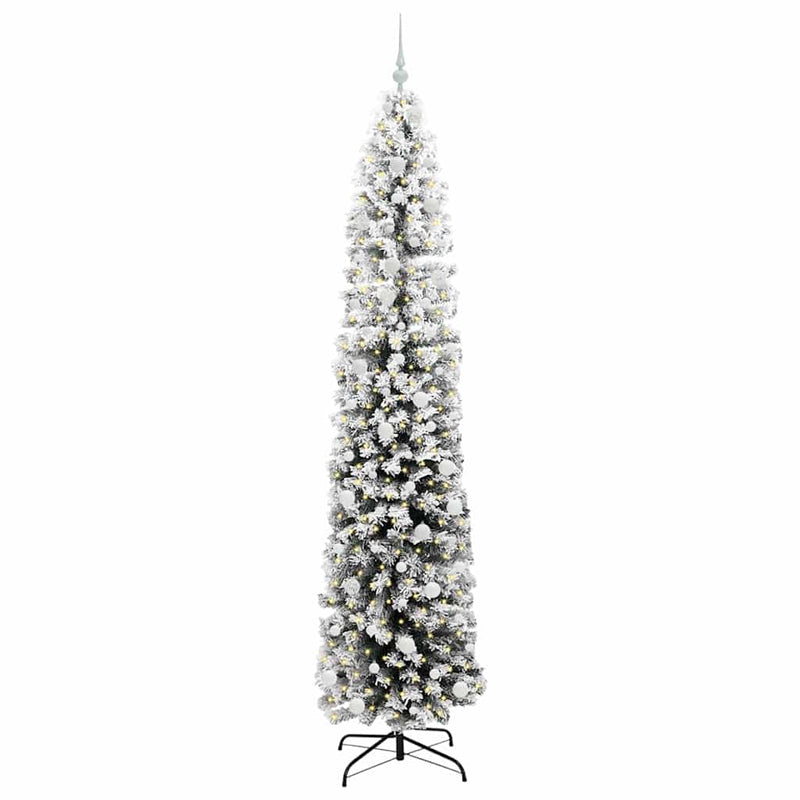 ギャラリービューアに画像をロードする, Vidaxl kunstkerstboom groen 240 cm pvc en staal en kunststof