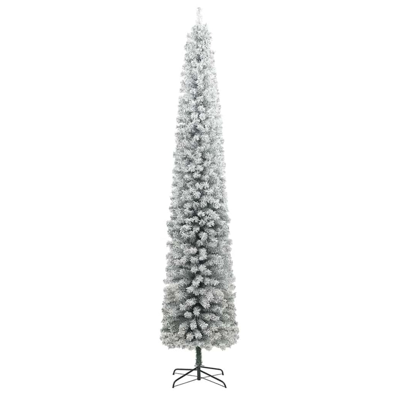 Afbeelding laden in galerijviewer, Vidaxl kunstkerstboom groen 270 cm pvc en staal en kunststof