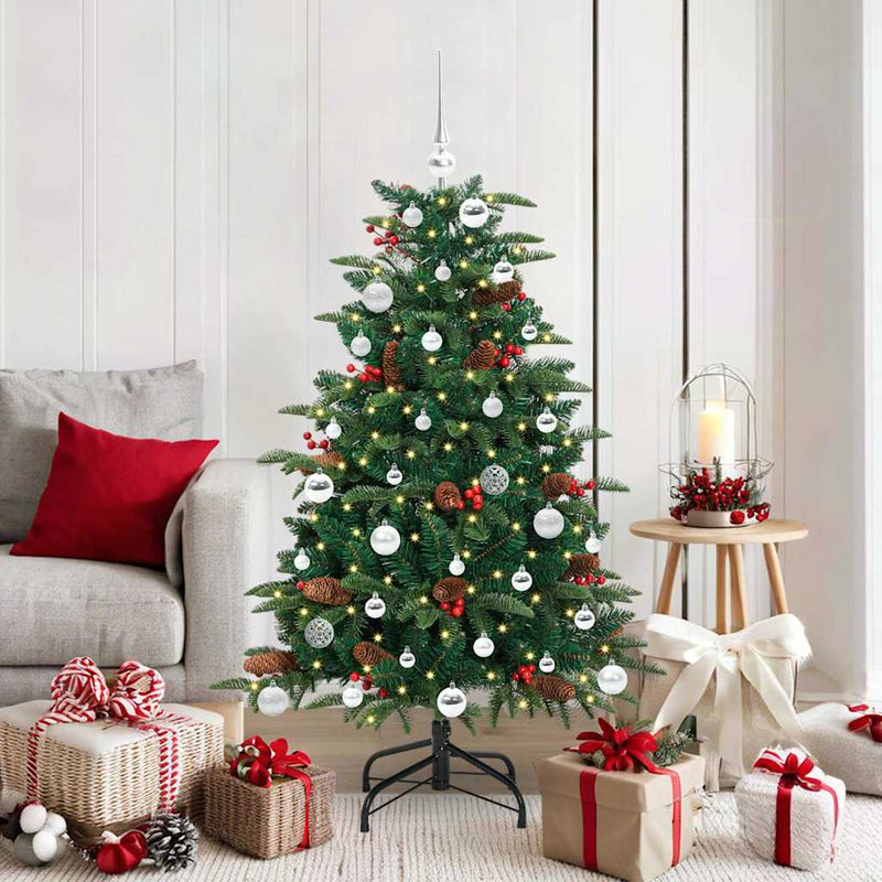 Afbeelding laden in galerijviewer, Vidaxl kunstkerstboom groen 150 cm pvc en metaal en plastic