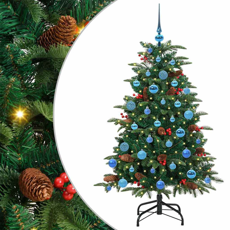 Afbeelding laden in galerijviewer, Vidaxl kunstkerstboom groen 150 cm pvc en metaal en plastic