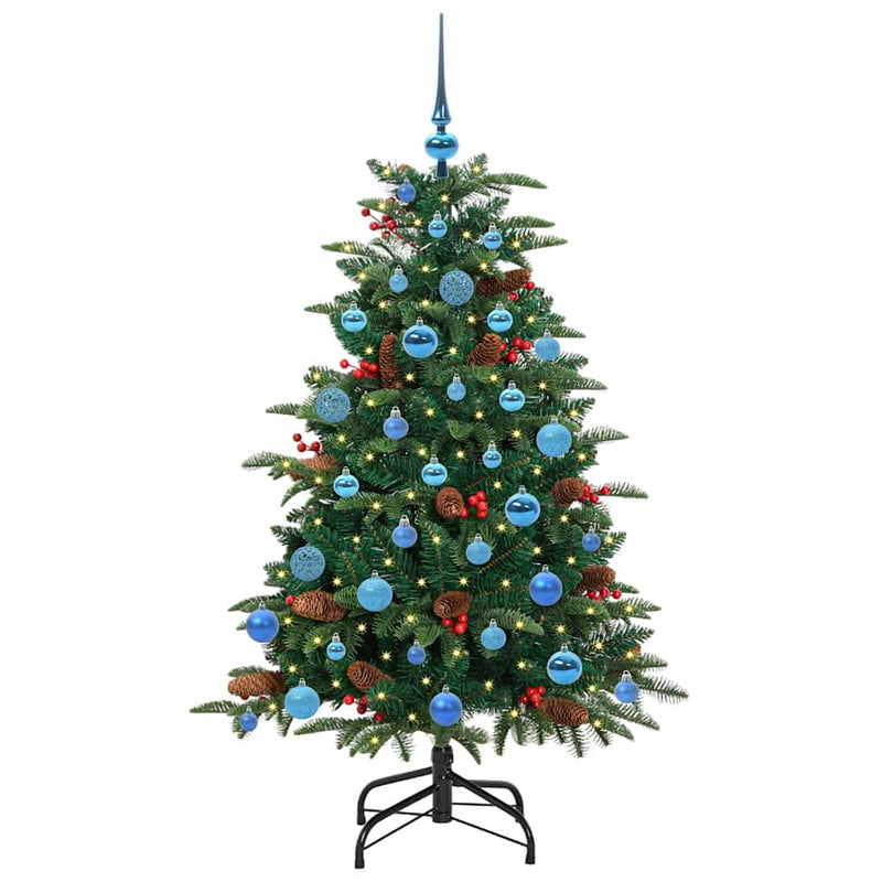 Afbeelding laden in galerijviewer, Vidaxl kunstkerstboom groen 150 cm pvc en metaal en plastic