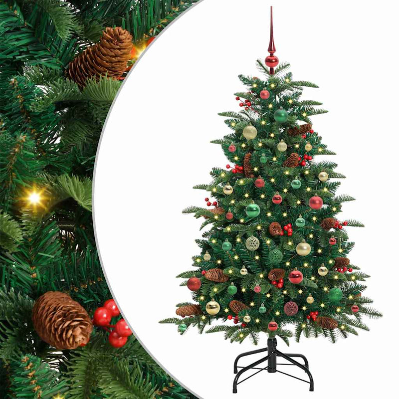 Afbeelding laden in galerijviewer, Vidaxl kunstkerstboom groen 150 cm pvc en metaal en plastic