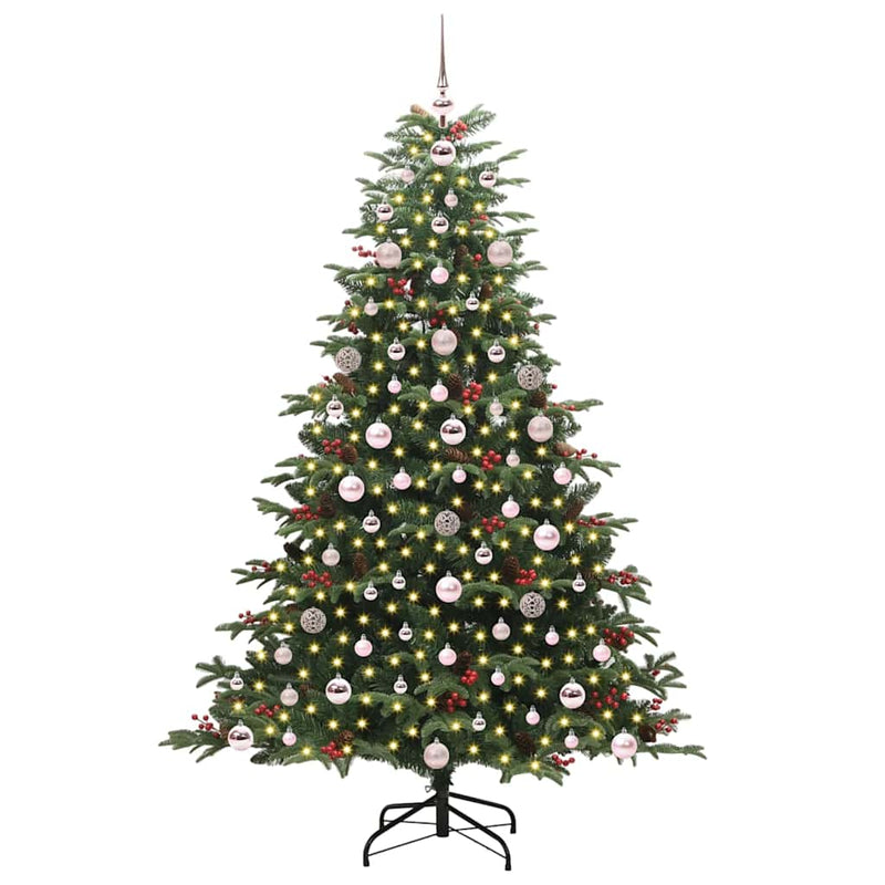 Afbeelding laden in galerijviewer, Vidaxl kunstkerstboom groen 180 cm pvc en metaal en plastic