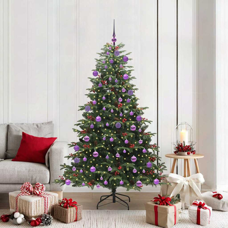 Afbeelding laden in galerijviewer, Vidaxl kunstkerstboom groen 180 cm pvc en metaal en plastic
