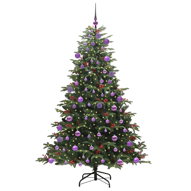 Afbeelding laden in galerijviewer, Vidaxl kunstkerstboom groen 180 cm pvc en metaal en plastic