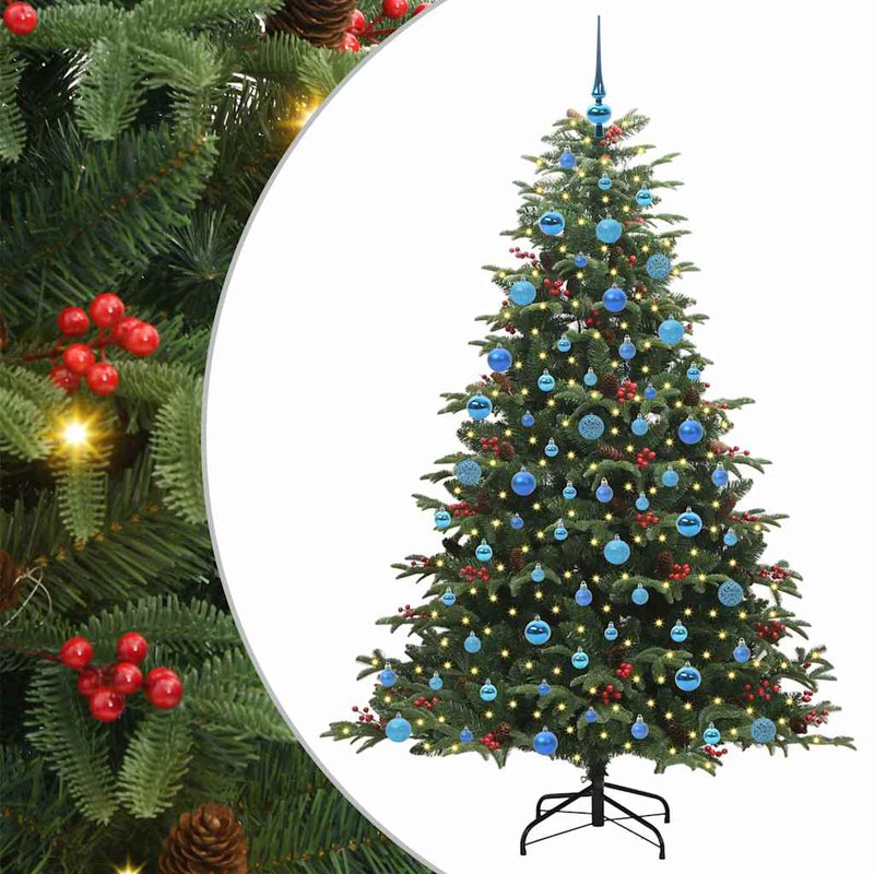 Afbeelding laden in galerijviewer, Vidaxl kunstkerstboom groen 180 cm pvc en metaal en plastic