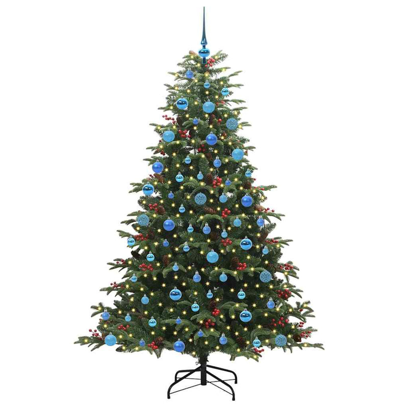Afbeelding laden in galerijviewer, Vidaxl kunstkerstboom groen 180 cm pvc en metaal en plastic