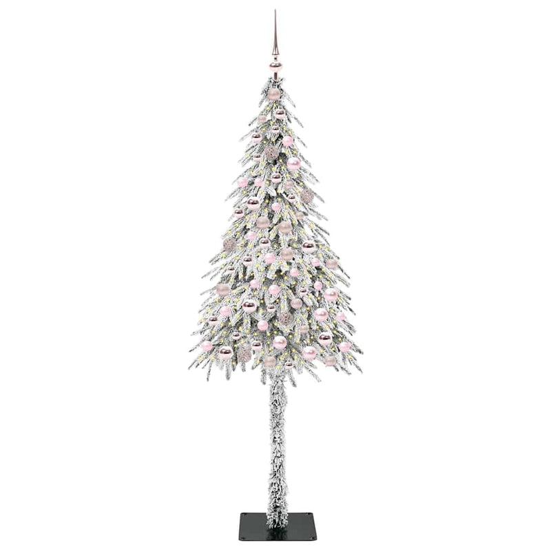 Afbeelding laden in galerijviewer, Vidaxl kerstboom met 300 led met standaard wit 210 cm pe en staal