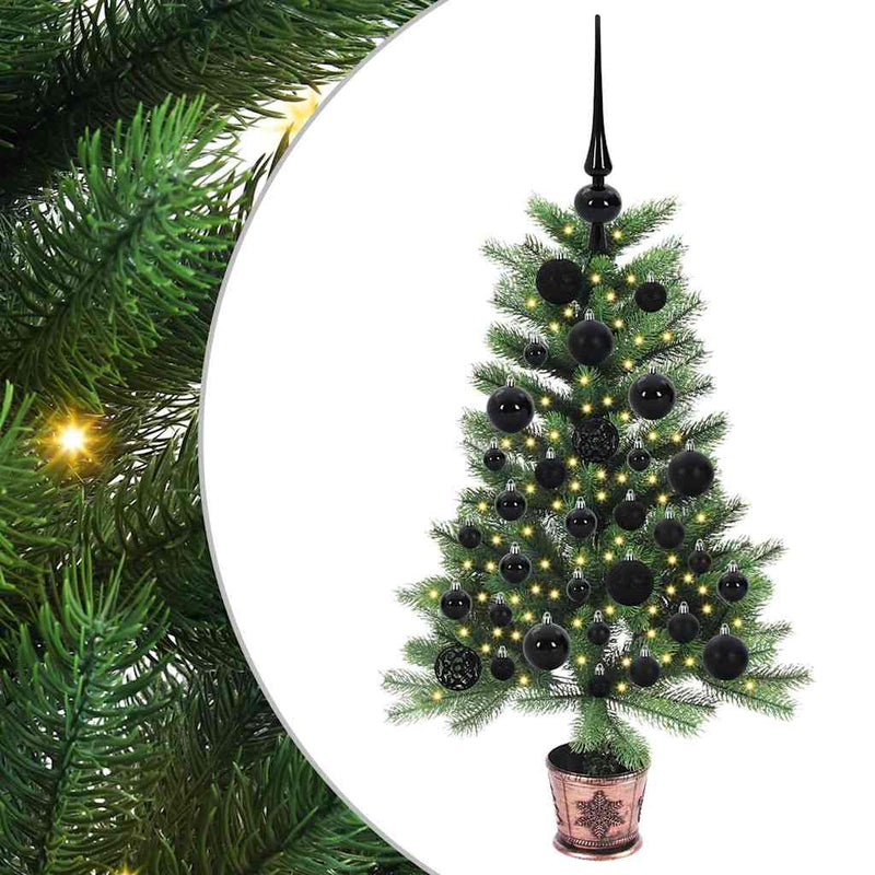 ギャラリービューアに画像をロードする, Vidaxl kerstboom met 150 led met standaard groen 90 cm pe