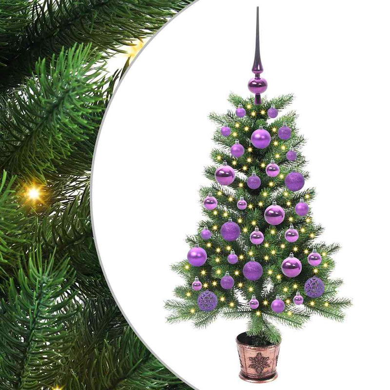ギャラリービューアに画像をロードする, Vidaxl kerstboom met 150 led met standaard groen 90 cm pe