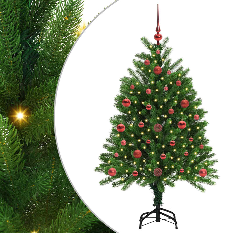 Chargez l'image dans la visionneuse de la galerie, Vidaxl kerstboom met 150 led met standaard groen 120 cm pe