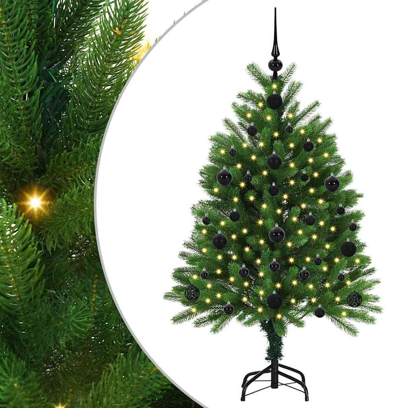 Chargez l'image dans la visionneuse de la galerie, Vidaxl kerstboom met 150 led met standaard groen 120 cm pe