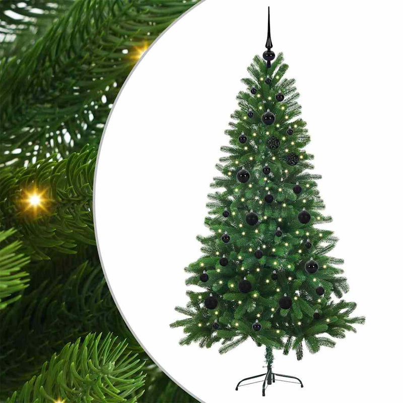ギャラリービューアに画像をロードする, Vidaxl kerstboom met 150 led met standaard groen 150 cm pe