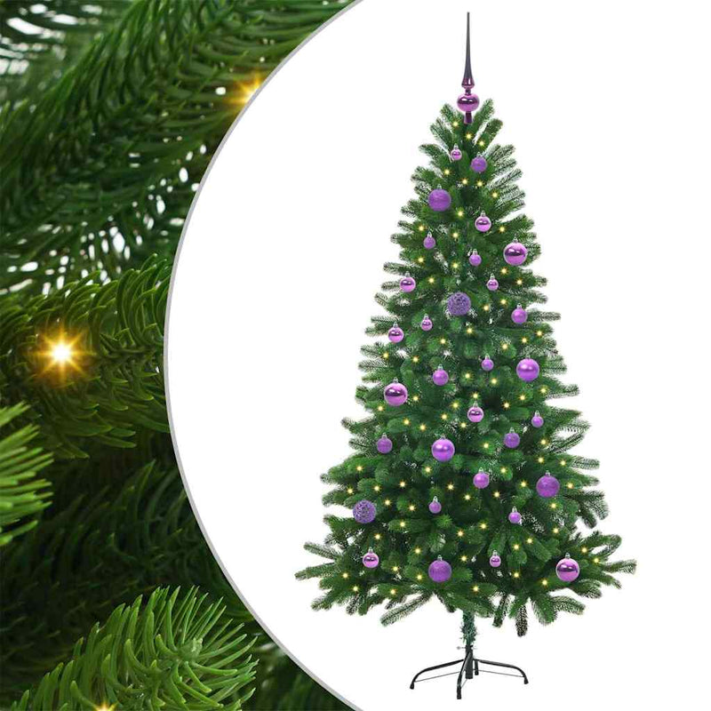 ギャラリービューアに画像をロードする, Vidaxl kerstboom met 150 led met standaard groen 150 cm pe