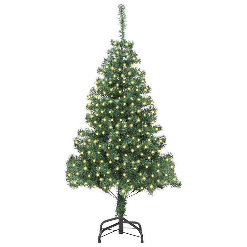 ギャラリービューアに画像をロードする, Vidaxl kerstboom met 300 led met standaard groen 180 cm pvc