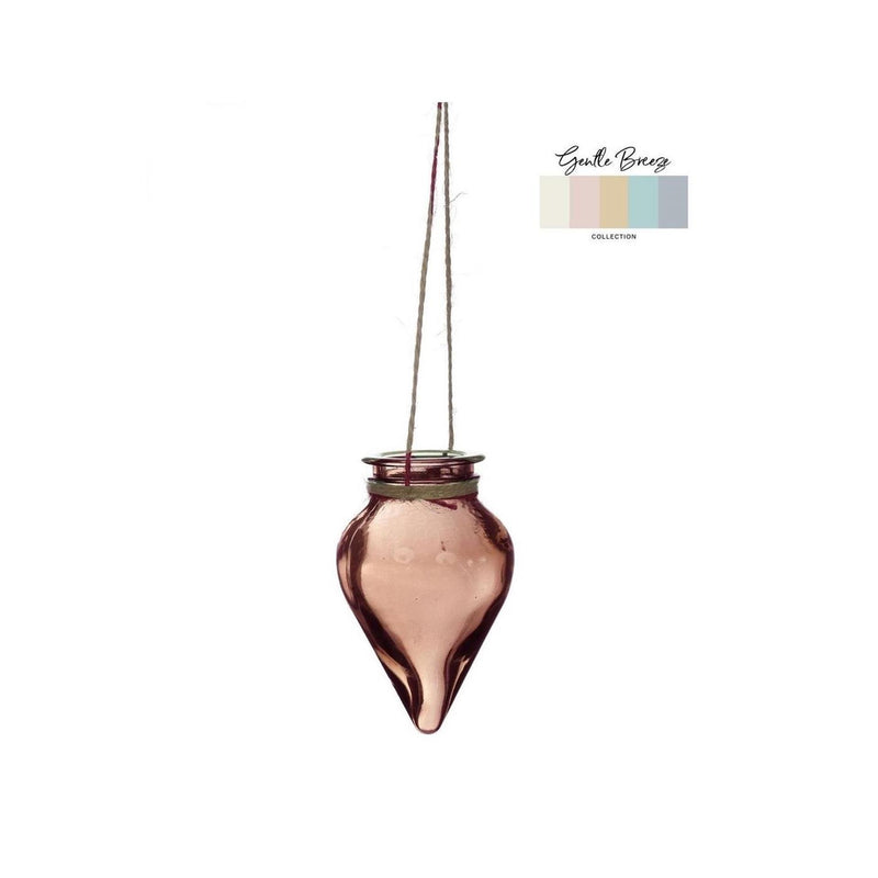 Chargez l'image dans la visionneuse de la galerie, Ideas 4 seasons bloemenvaas breeze hangend ã˜6xh31cm amber