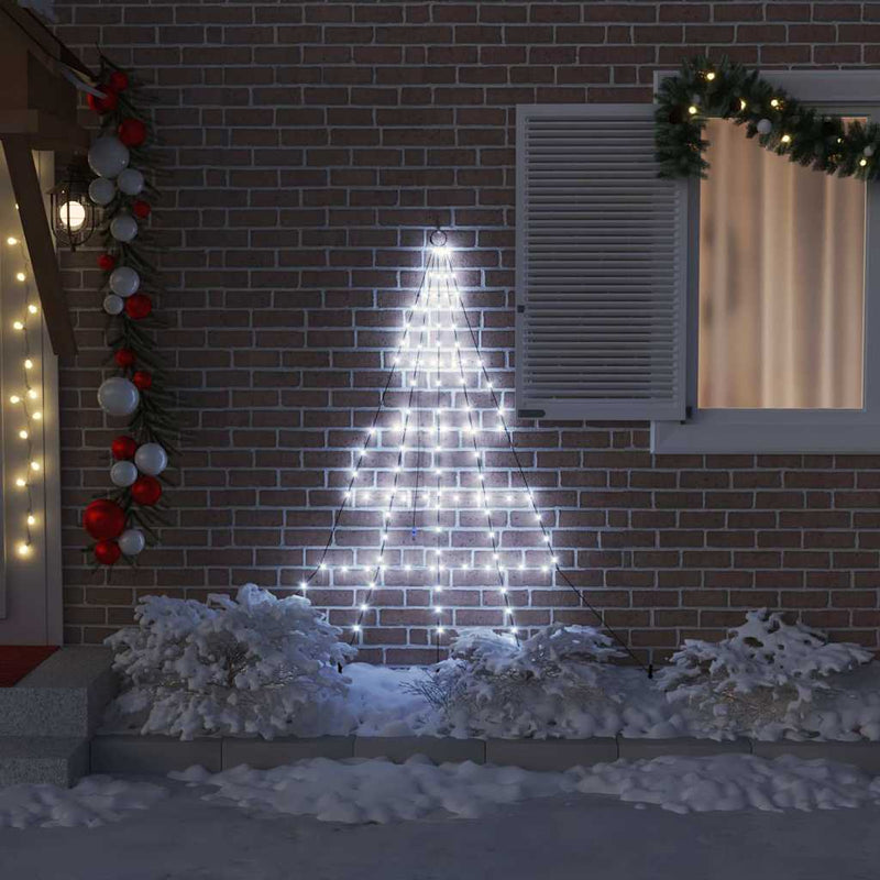Afbeelding laden in galerijviewer, Vidaxl led kerstboom met grondspiesjes koudwit 182 cm metaal