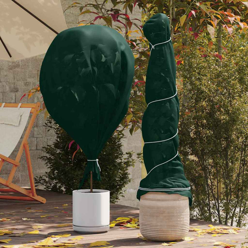 Chargez l'image dans la visionneuse de la galerie, Vidaxl vorstbescherming plantvlies groen 50 x 3,2 m niet-geweven stof