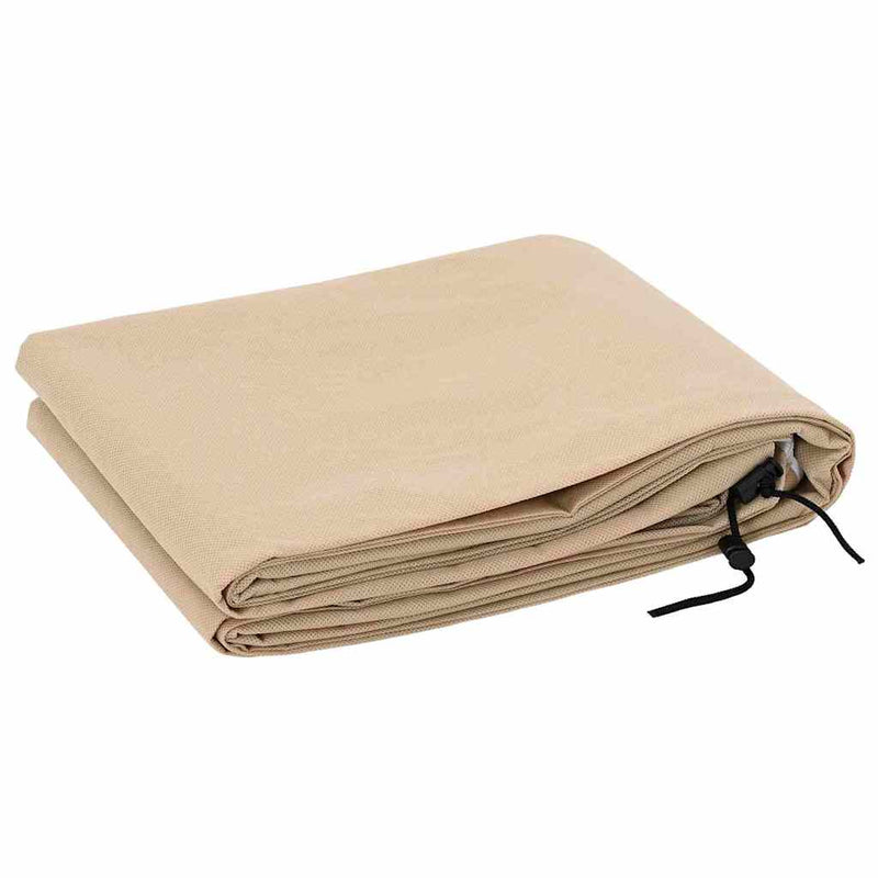 Chargez l'image dans la visionneuse de la galerie, Vidaxl vorstbescherming plantenfleece covers 5 pcs beige 1,8 x 1,2 m