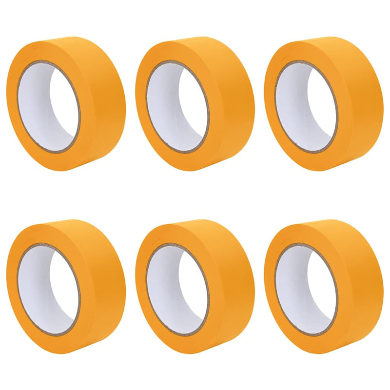 ギャラリービューアに画像をロードする, Vidaxl verf maskertapes 6 pcs geel 38mm x 50m papier
