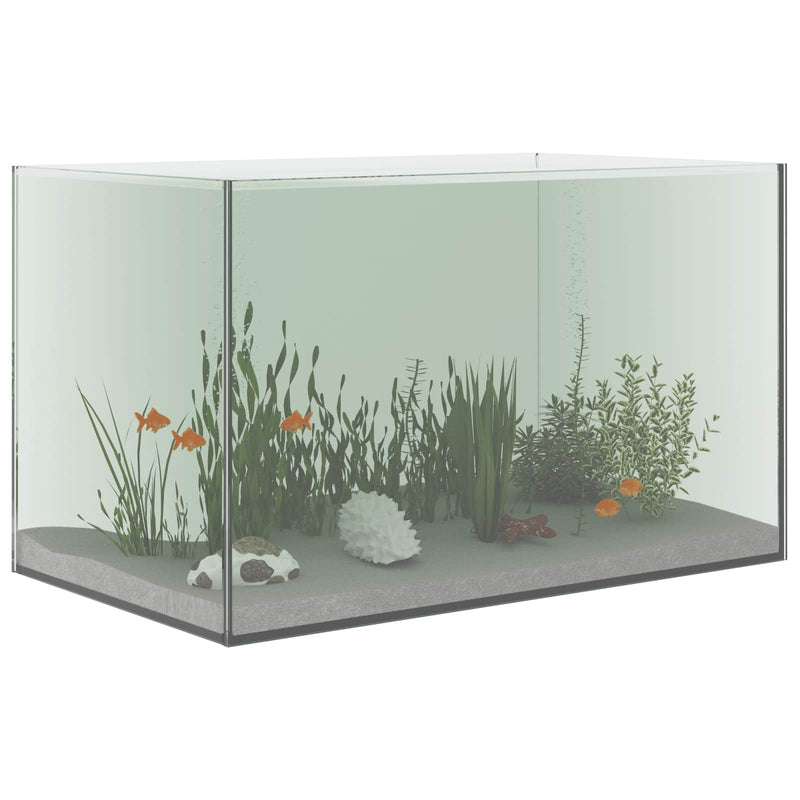 Chargez l'image dans la visionneuse de la galerie, Vidaxl aquarium met opslag doorzichtig 50 x 30 x 30 cm glas