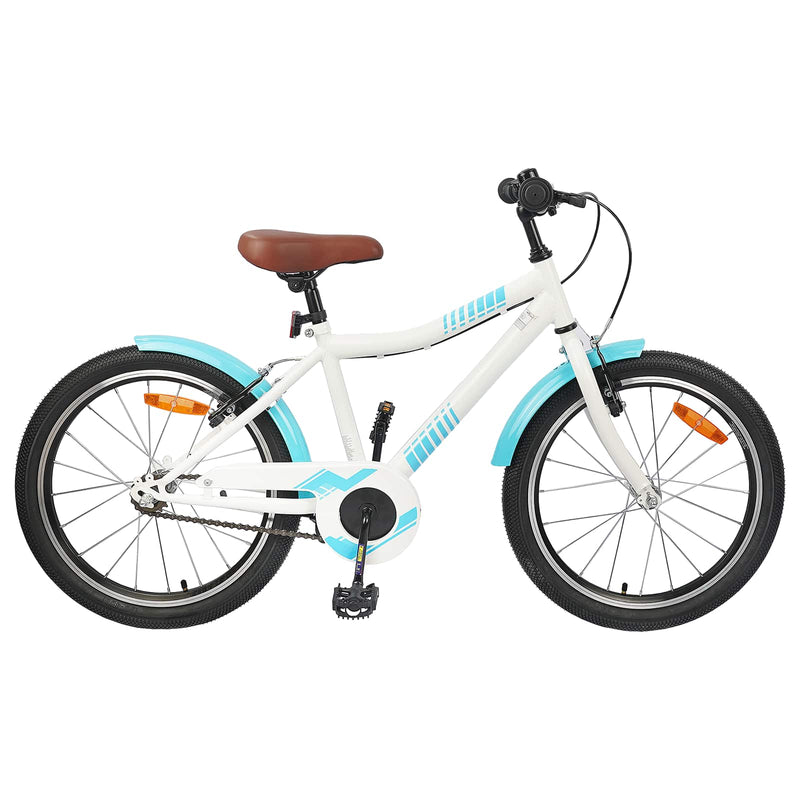Afbeelding laden in galerijviewer, Vidaxl kinderfiets 24 inch voor 8-12 jaar oud lichtblauw