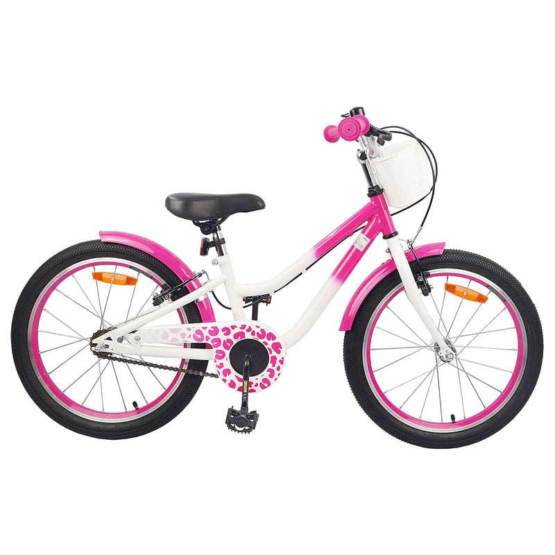 Afbeelding laden in galerijviewer, Vidaxl kinderfiets 20 inch voor 6-11 jaar oud donkerroze