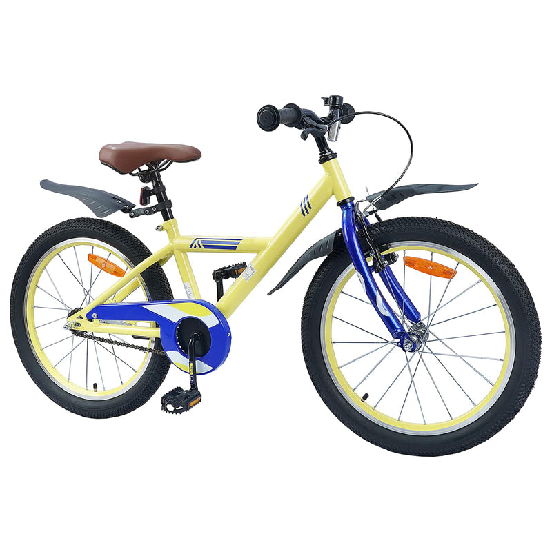 Chargez l'image dans la visionneuse de la galerie, Vidaxl kinderfiets 20 inch voor 6-11 jaar oud geel